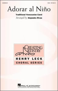 Adorar al Nino SSA choral sheet music cover Thumbnail